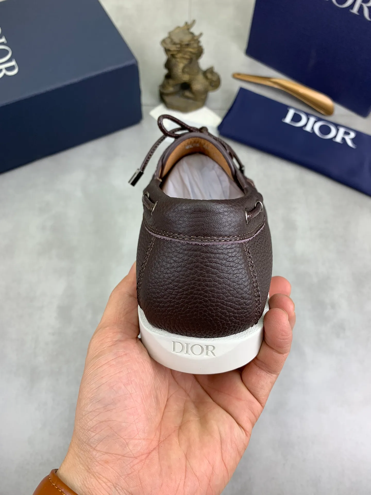 Men's shoes 💰P542 New 💰Higher version 💎💎💎Dior original 1:1 replica! Top Italian purchasing agent! Men's business casual leather shoes, original imported calfskin upper, ultimate texture, gentleman style, imported water-dyed cowhide inside, top-quality original Italian rubber outsole, first-class workmanship, top quality! Size: 39-44 (38 45 customized) 4️⃣ colors available